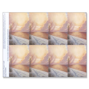 Footprints 8-up Micro-Perf Prayer Cards