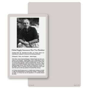 Solid Color Premium Junior Album Card, Grey