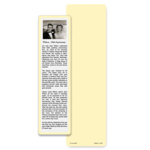 Special Occasion Large Bookmark Pouch, Ivory
