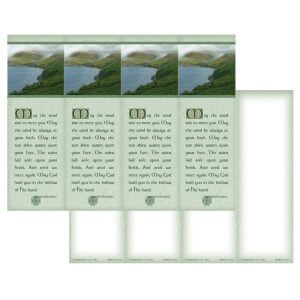 Irish Blessing Micro-Perf