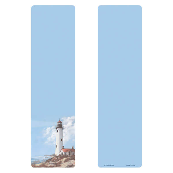 3" x 11" Lighthouse large bookmark, No Verse
