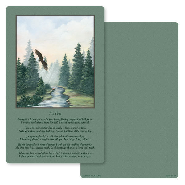 5" x 8" Spirit of Flight PMC Junior Album, I'm Free