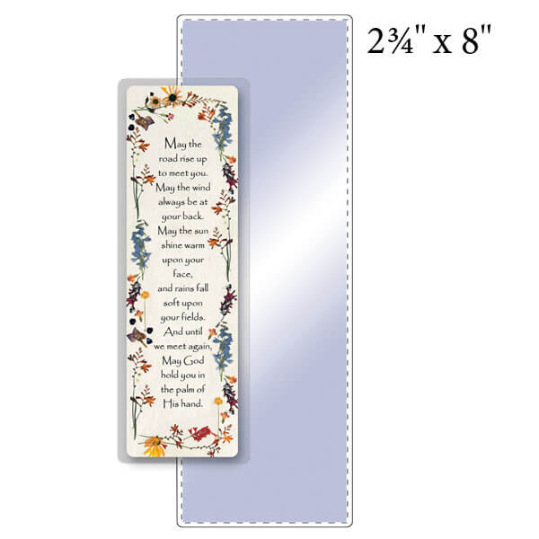 2-3/4" x 8" Bookmark Pouch - 7 Mil