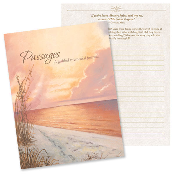 Footprints Memorial Journal