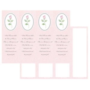 Rosebud 4-up Micro-Perf