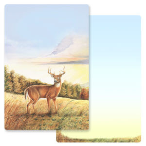 6" x 9" Deer PMC Album, No Verse