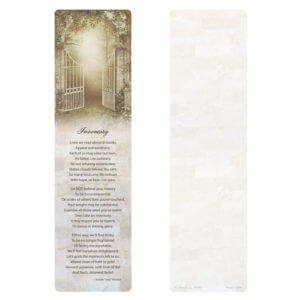 3" x 11" Welcoming Gate Lg. Bookmark, Inventory