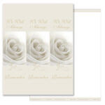 White Rose 3-up, We Will Always Remember