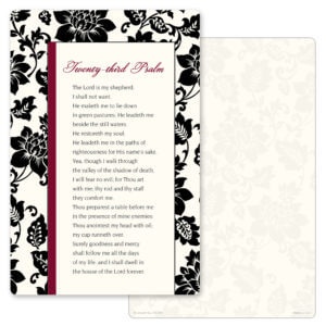 Silhouette Expressions Album, 23rd Psalm