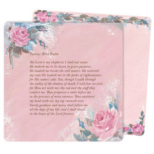 Rose-Rose Color Mini-Album, 23rd Psalm