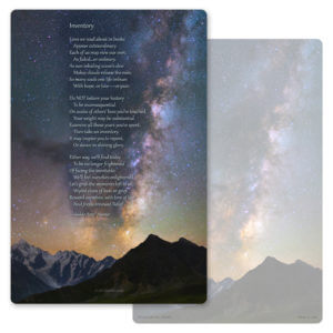 6" x 9" Milky Way PMC Album, Inventory