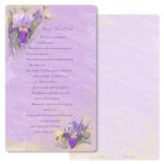 Lavender Iris Junior Album PMC, 23rd Psalm