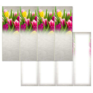Tulips 4up Micro-Perfs, No Verse