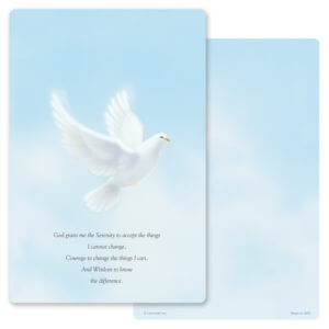 Dove PMC Album, Serenity Prayer