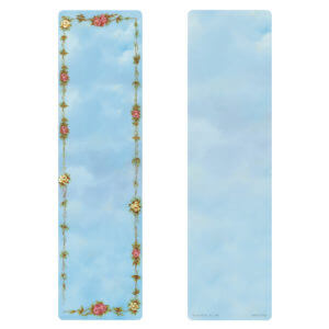 Rose Border Only Large Bookmark, No Verse