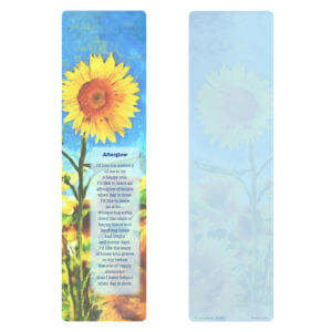 3" x 11" Sunflower Lg Bookmark