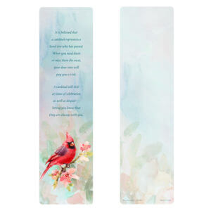 Spring Cardinal Large Bookmark