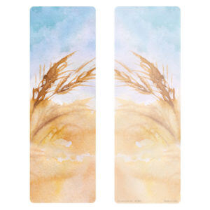Wheat Painting Bookmark, No Verse