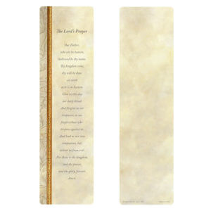 3" x 11" Antique Border, Lord's Prayer