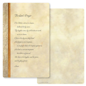 Antique Border Jr Album, The Lord's Prayer