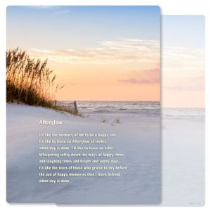 Sandy Beach Letter, Afterglow