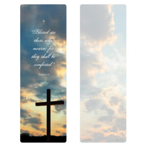 Resurrection bookmark, Matthew 5:4