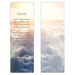 Sunlit Sky Bookmark, I Live On