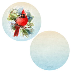 Cardinal Memorial Ornament, No Verse