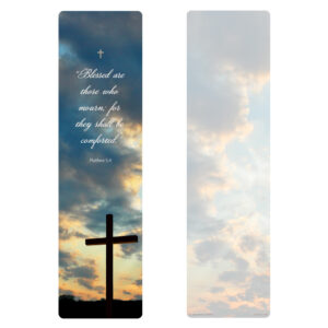 Resurrection Lg Bookmark, Matthew 5:4