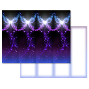 Butterfly of Light 4-up Micro-Perf NV