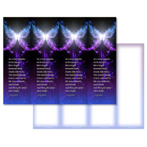 Butterfly of Light 4-up Micro-Perf