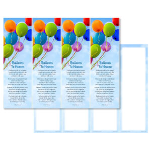 Balloons 4-up Micro-Perf