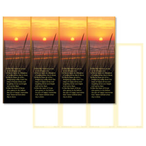 Sea Oats 4-up Micro-Perf, Afterglow