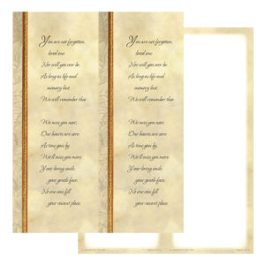 Antique Border 2-up Micro-Perf
