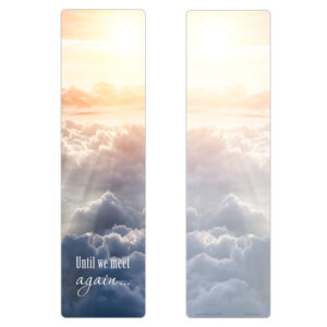 Sunlit Sky Large Bookmark, Until We Meet