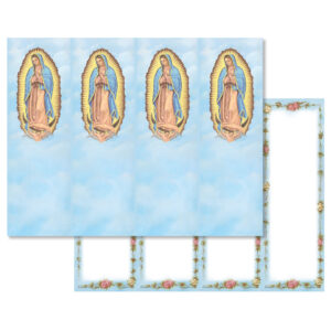 Lady of Guadalupe Micro-Perf, No Verse