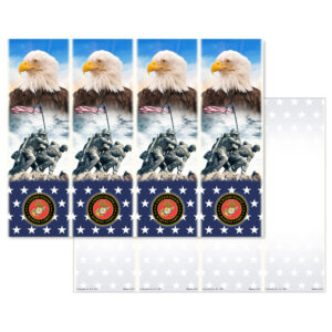 Stars & Eagle Micro-Perf, Marines Emblem