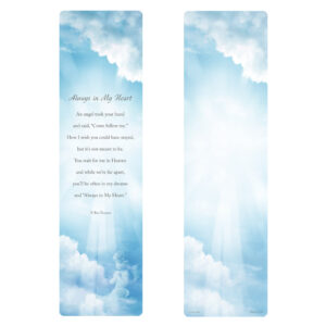 Sweet Angel Large Bookmark, Always In My Heart