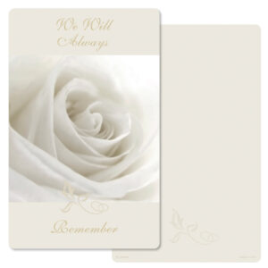 White Rose Junior Album PMC, We Will Always Remember