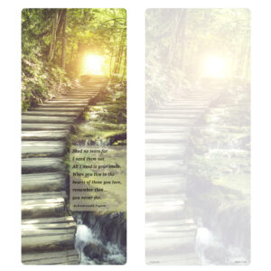 Stairs of Light Extra-Large Bookmark, Shed No Tears