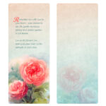 Rose Garden Extra-Large Bookmark, Remember Me