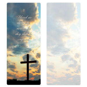 Resurrection Extra-Large Bookmark, Matthew 5:4