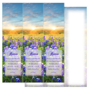 Bluebonnets 3-up Micro-Perfs, Heaven