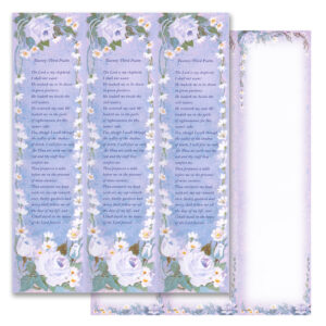 Rose-Lavender 3-up Micro-Perfs, 23rd Psalm
