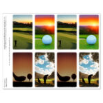 Golf Combo 1 8-up Micro-Perf Prayer Cards