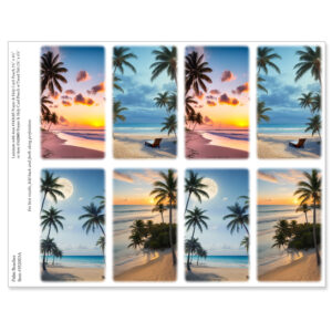 Palm Beaches 8-up Micro-Perf Prayer Cards