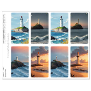 Lighthouse Combo 8-up Micro-Perf Prayer Cards