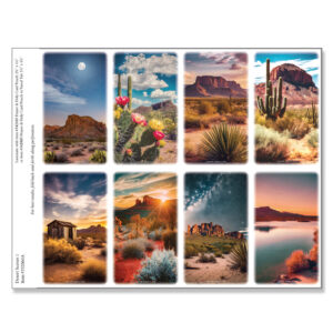Desert Scenes 1 8-up Micro-Perf Prayer Cards