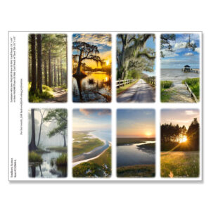 Southern Scenes 1 8-up Micro-Perf Prayer Cards