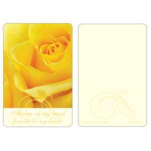 Yellow Rose Pocket PMC, Always On My Mind